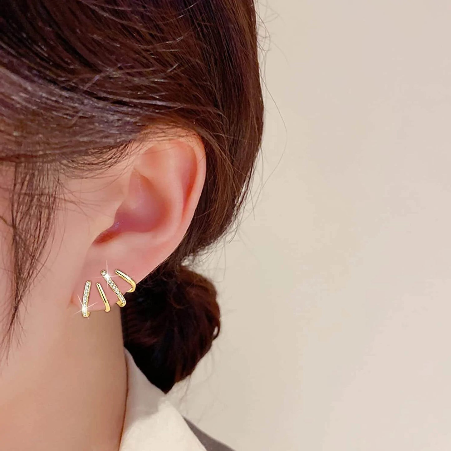 Four-Claw Earrings