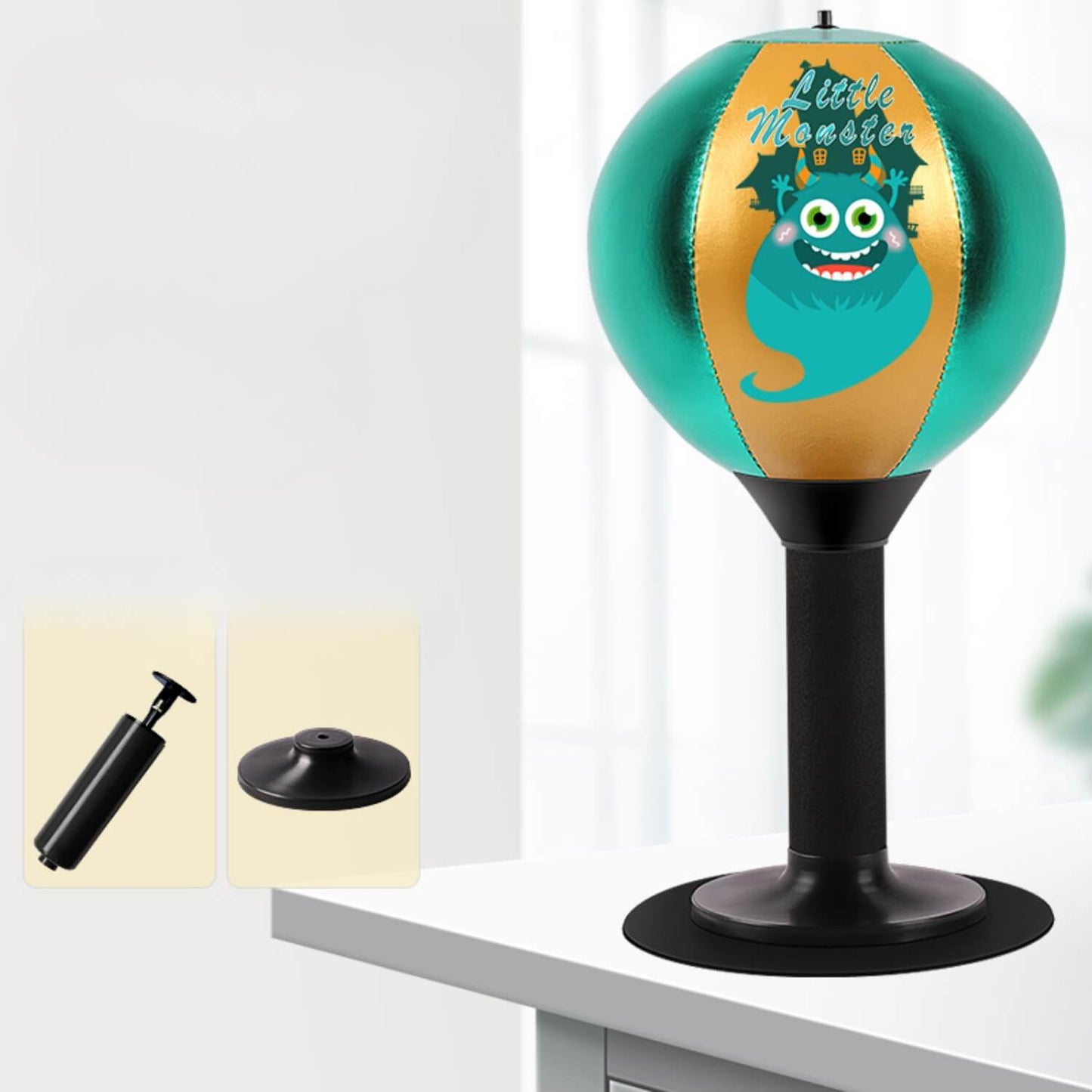 FunPunch Punching Bag - With Powerful Suction Cup Up to 70KG