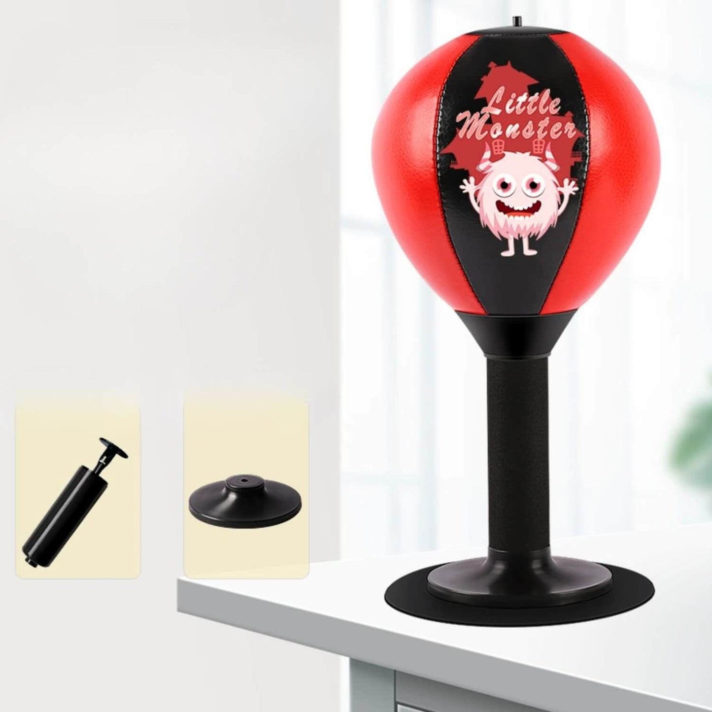 FunPunch Punching Bag - With Powerful Suction Cup Up to 70KG