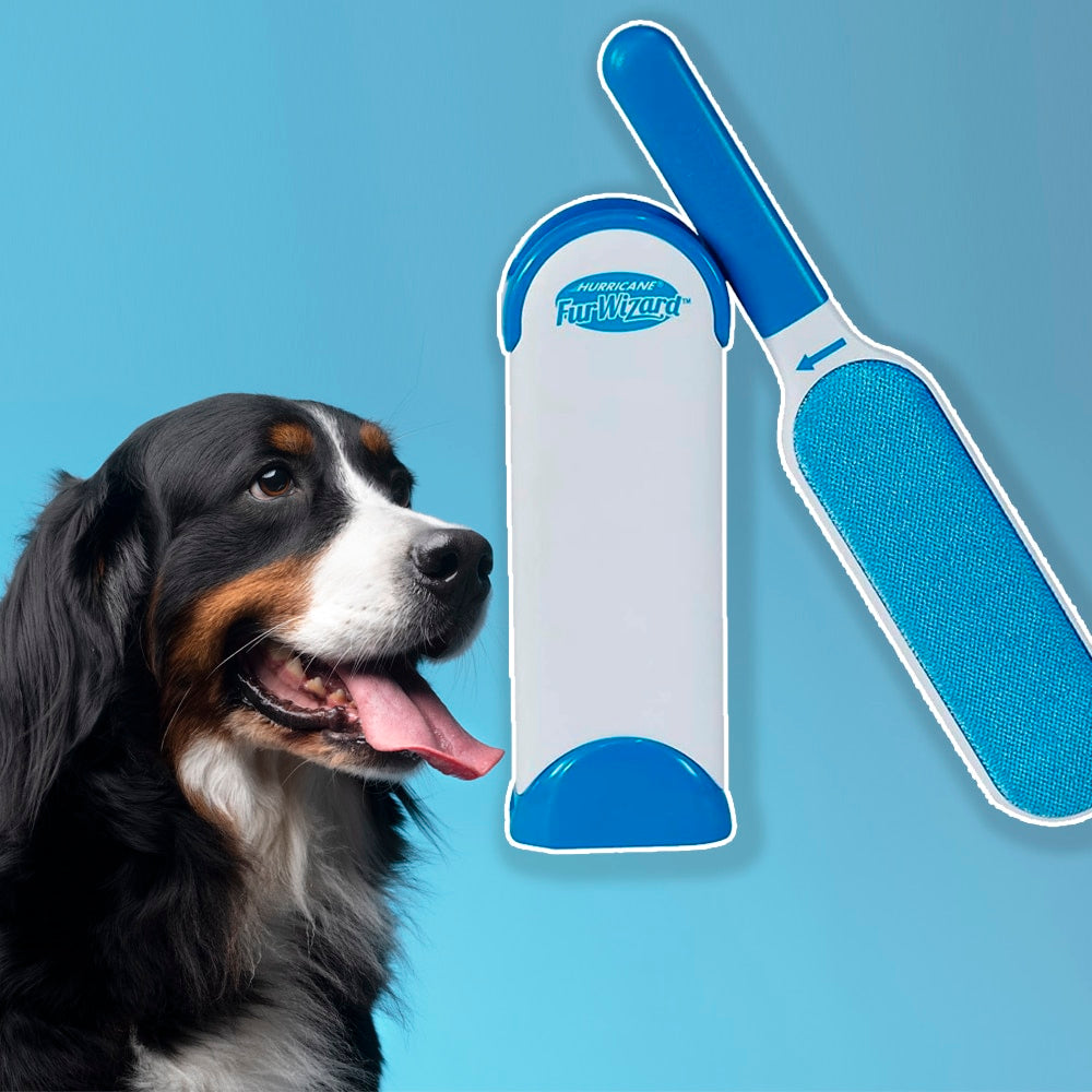 Fur and Lint Brush - Effectively Removes Hair from Upholstery and Fabrics