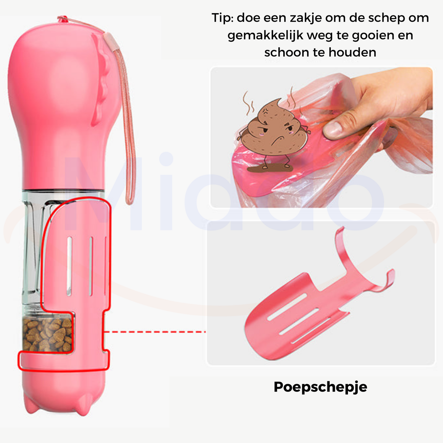 Furry Feeder | The 5-in-1 Water Bottle for Your Dog!
