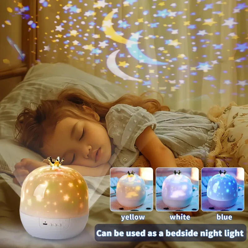 Galaxy Projector Night Light with 360° Rotation