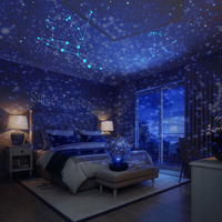 Galaxy Star Projector Lamp - LED Night Light - Decorative Lighting - Celestial Style