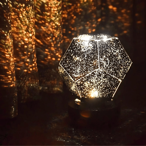 Galaxy Star Projector Lamp - LED Night Light - Decorative Lighting - Celestial Style - Image 4