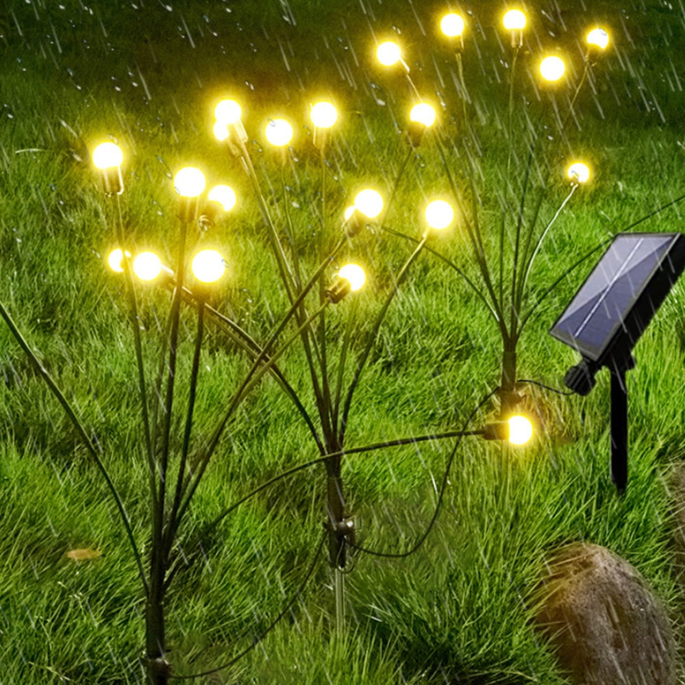 Garden Firefly Lights (Pack of 2) – Solar Stake Lights, 70 cm, 6 LED