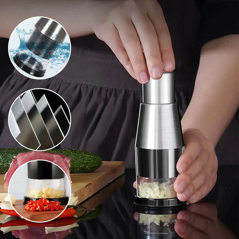 Garlic Chopper in a Handy Design – Convenience and Speed for Food Preparation