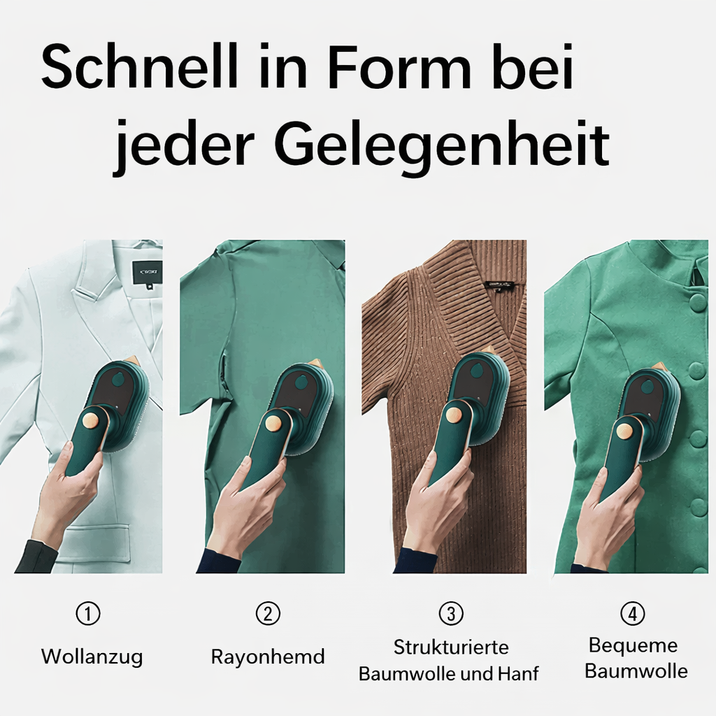 Garment Steam Iron | Portable Handheld Device | MicroIron