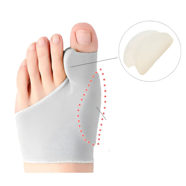 Gel Bunion Corrector with Cushioning – Discreet and Comfortable, Ideal for Everyday Wear