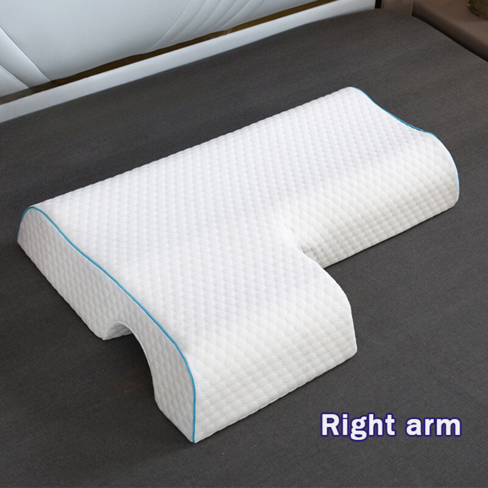 Gel-Infused Shoulder Relief Pillow for Optimal Sleep