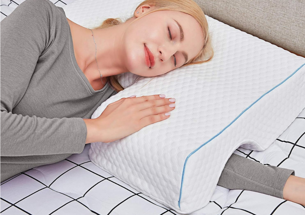 Gel-Infused Shoulder Relief Pillow for Optimal Sleep