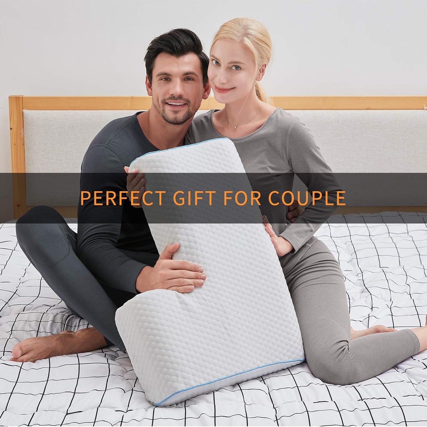 Gel-Infused Shoulder Relief Pillow for Optimal Sleep