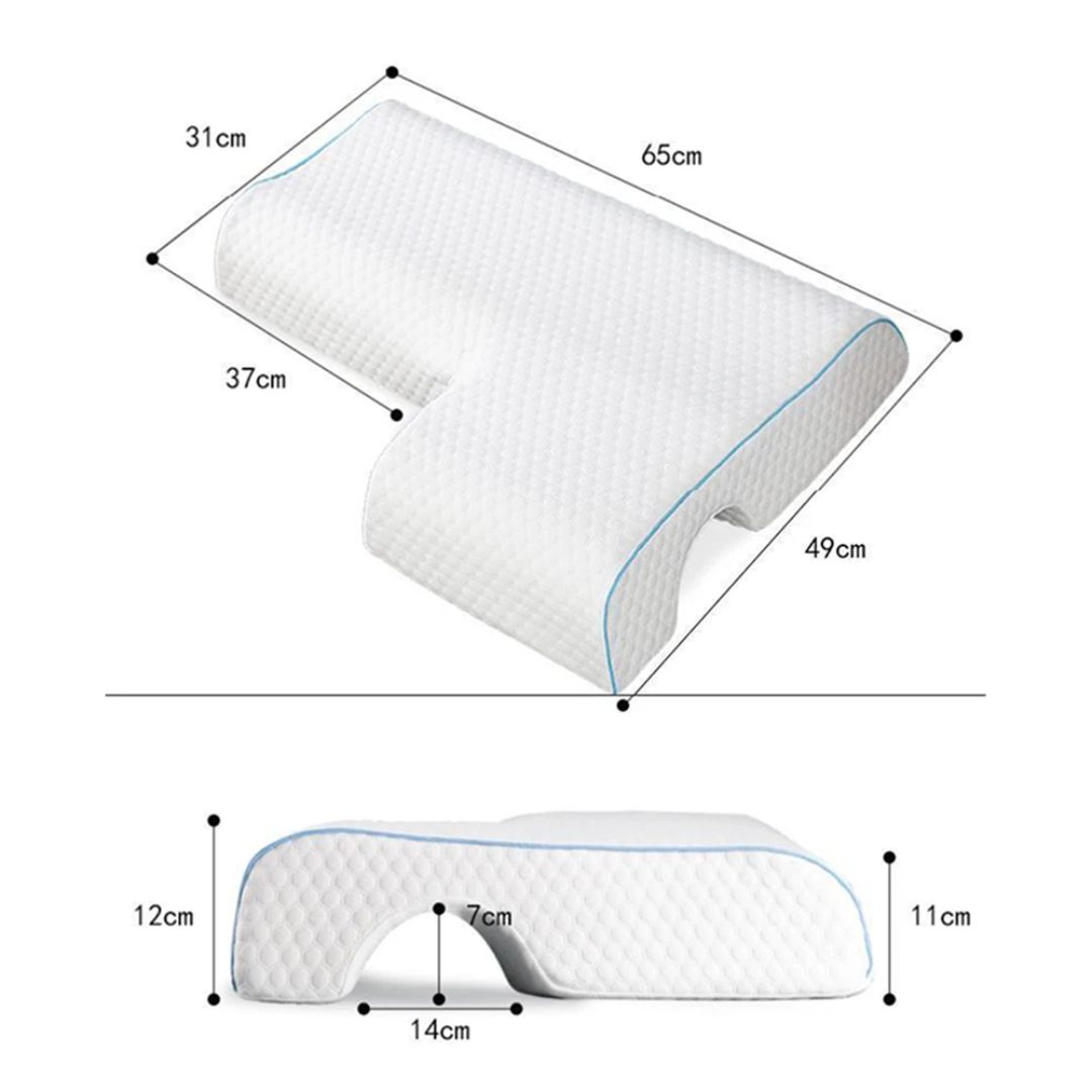 Gel-Infused Shoulder Relief Pillow for Optimal Sleep