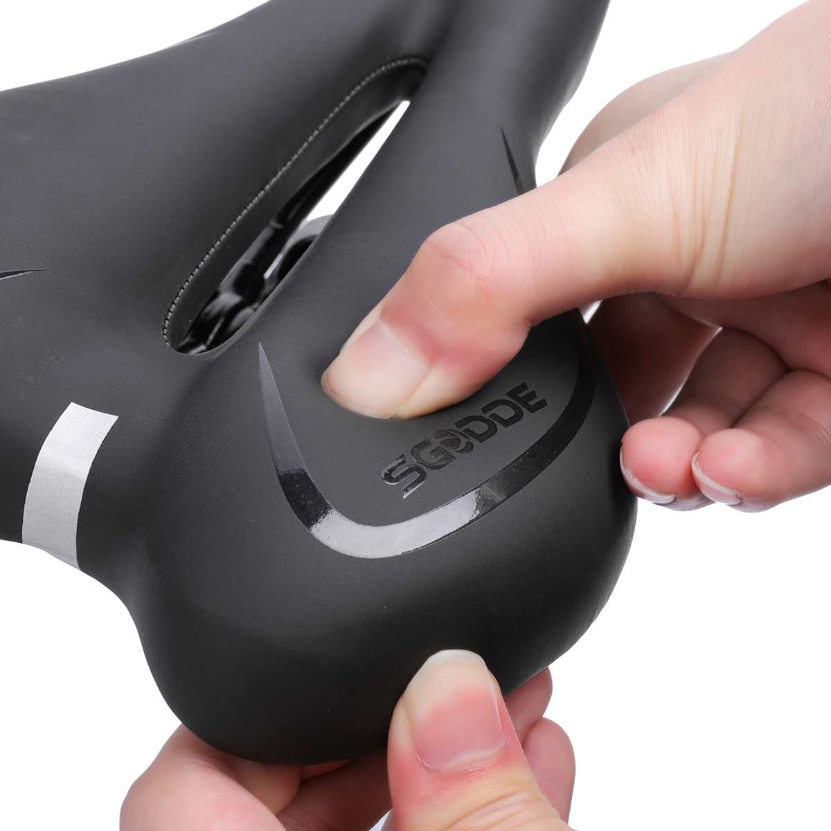 Gel Padded Bicycle Saddle