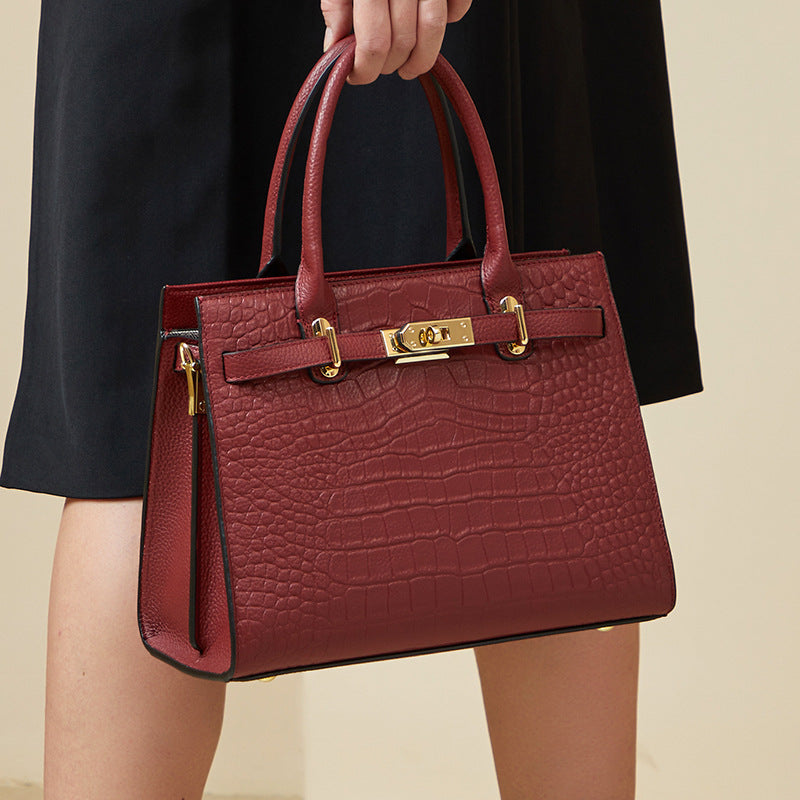 Geneve Leather Handbag
