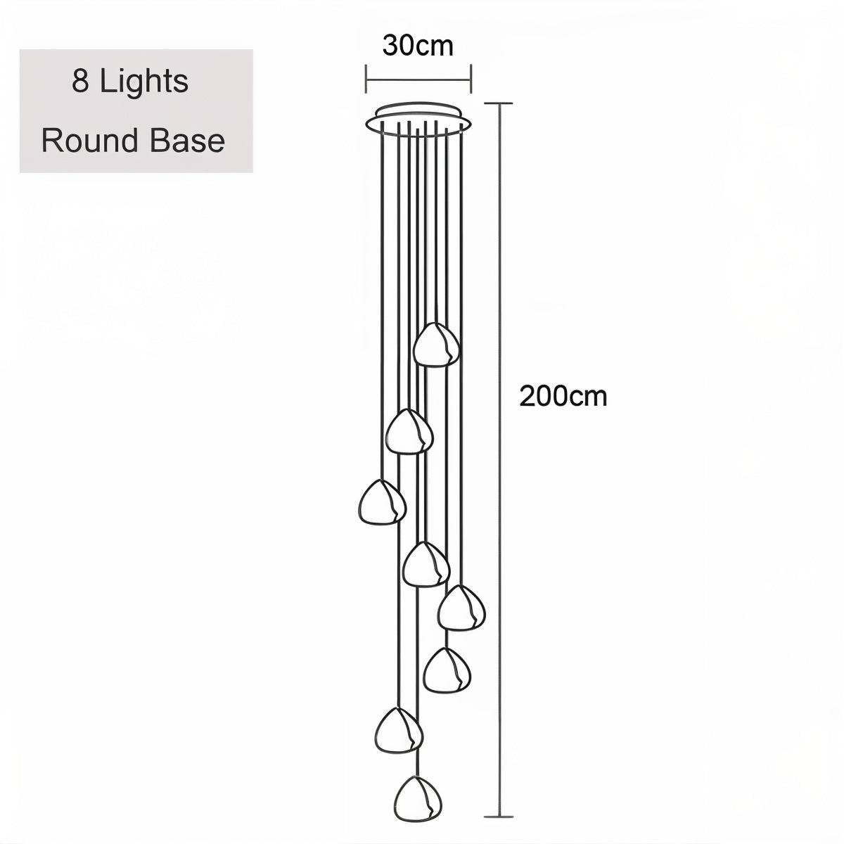 Glass Ball Pendant Light - Modern Hanging Chandelier - Elegant Lighting Fixture - Image 10