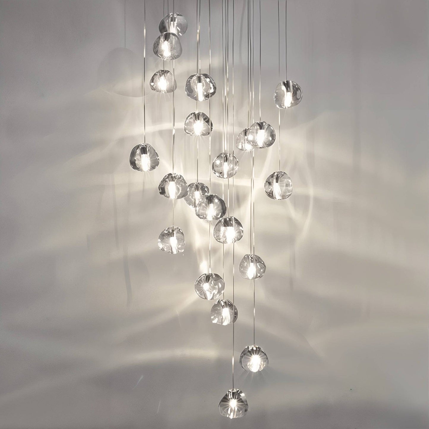 Glass Ball Pendant Light - Modern Hanging Chandelier - Elegant Lighting Fixture - Image 4