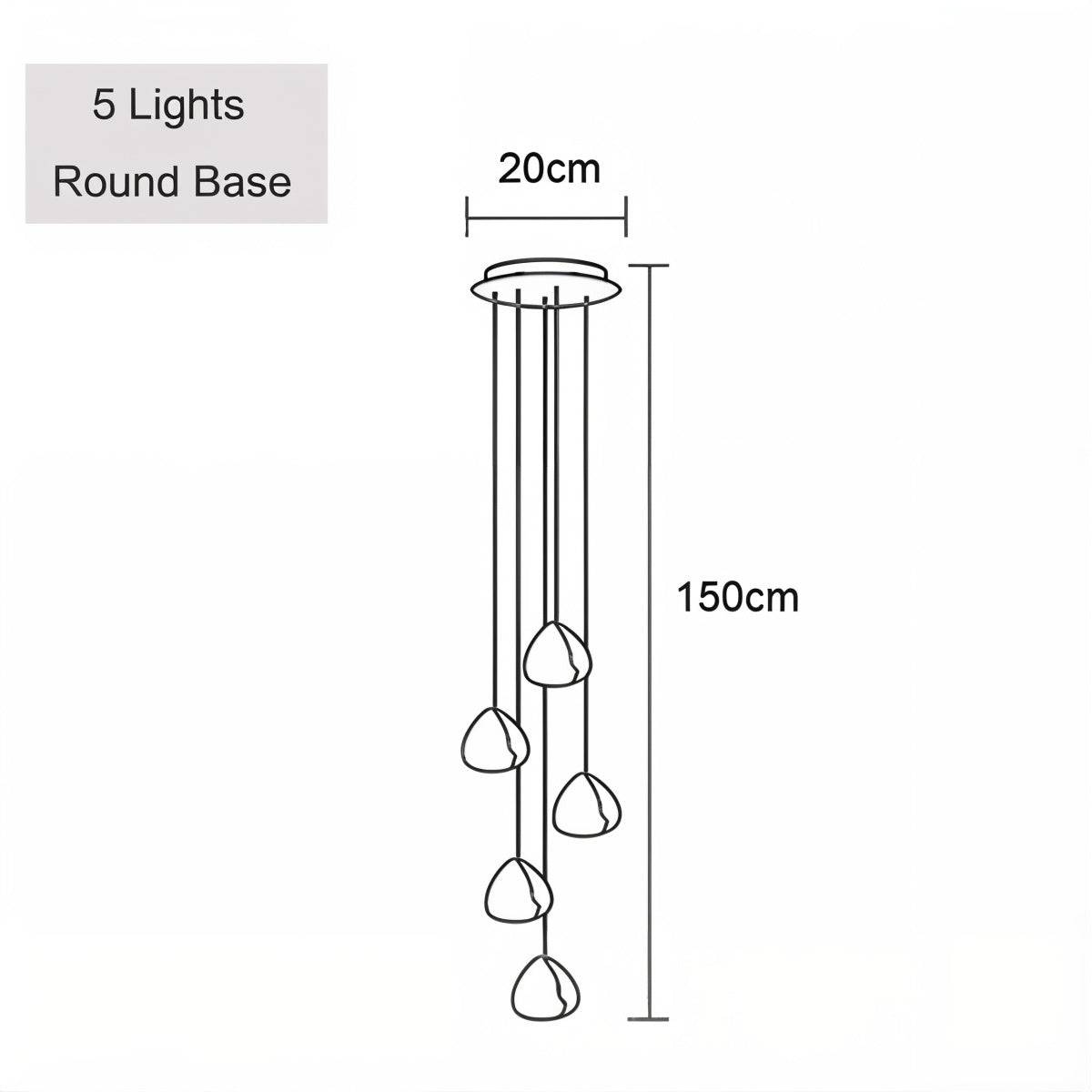 Glass Ball Pendant Light - Modern Hanging Chandelier - Elegant Lighting Fixture - Image 8