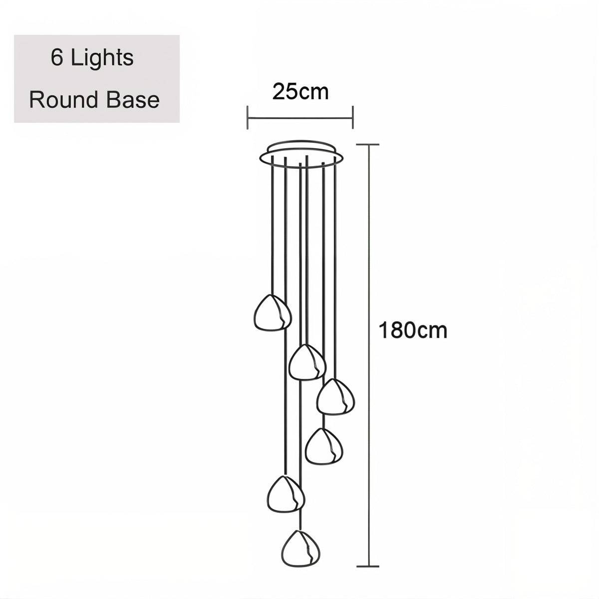 Glass Ball Pendant Light - Modern Hanging Chandelier - Elegant Lighting Fixture - Image 9