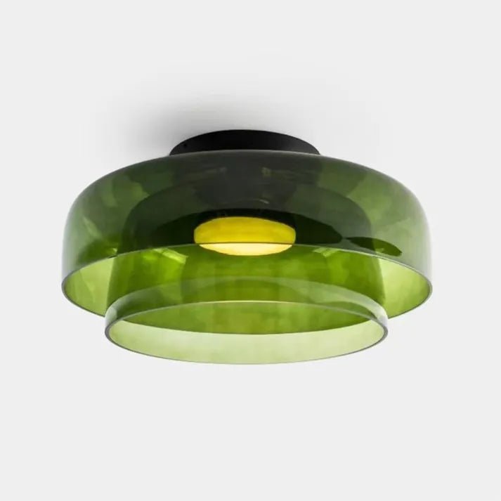 Glass Ceiling Lamp - Contemporary Flush Mount Light - Scandinavian Style - Image 13