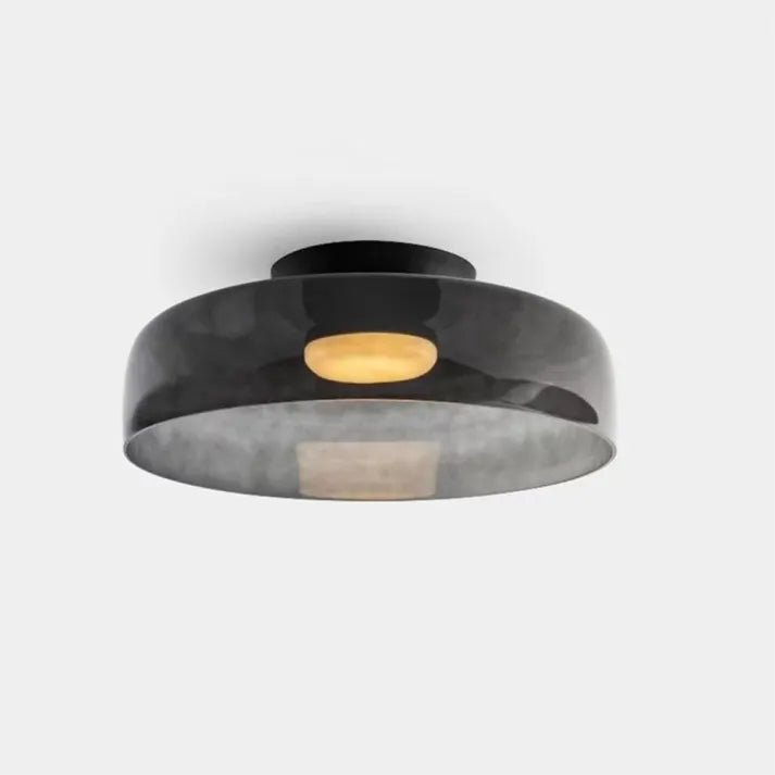 Glass Ceiling Lamp - Contemporary Flush Mount Light - Scandinavian Style - Image 3