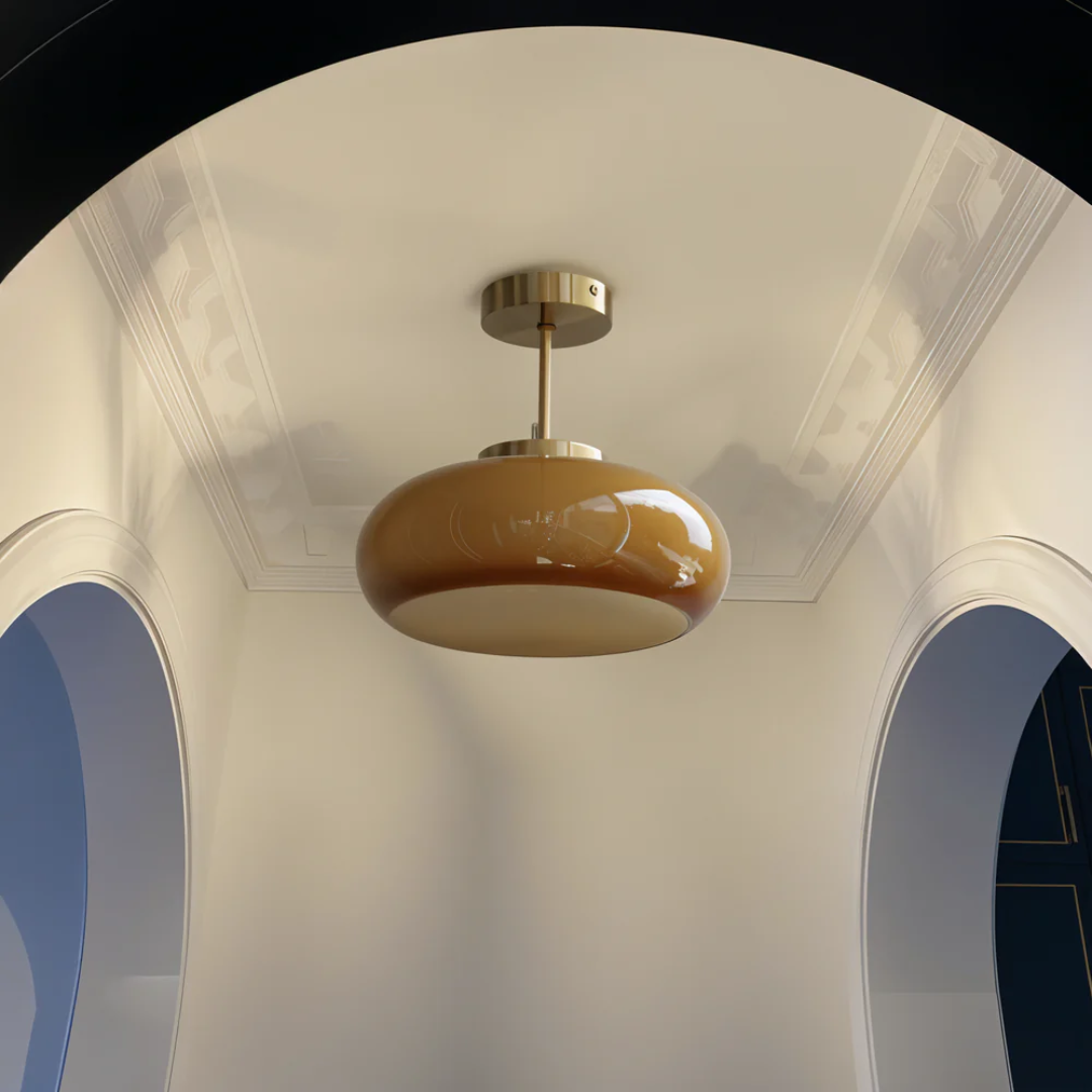 Glass Ceiling Light - Modern Minimalist - Stylish Pendant Lighting - Image 5