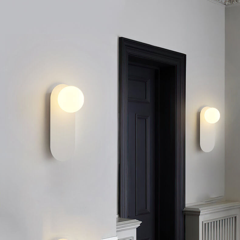 Glass Globe Wall Sconce - Minimalist Iron Wall Light - Elegant Nordic Style - Image 5