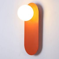 Glass Globe Wall Sconce - Modern Iron Wall Light - Nordic Style Lighting