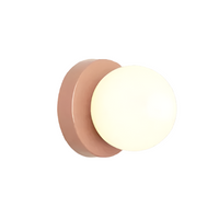 Glass Globe Wall Sconce - Modern LED Wall Light - Stylish Accent Lighting