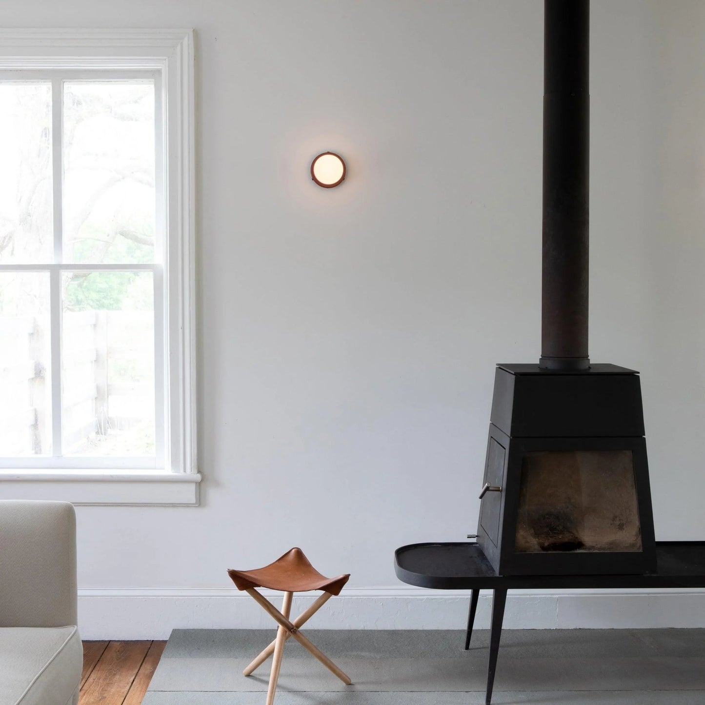 Glass Globe Wall Sconce - Modern LED Wall Light - Stylish Fixture - Image 3