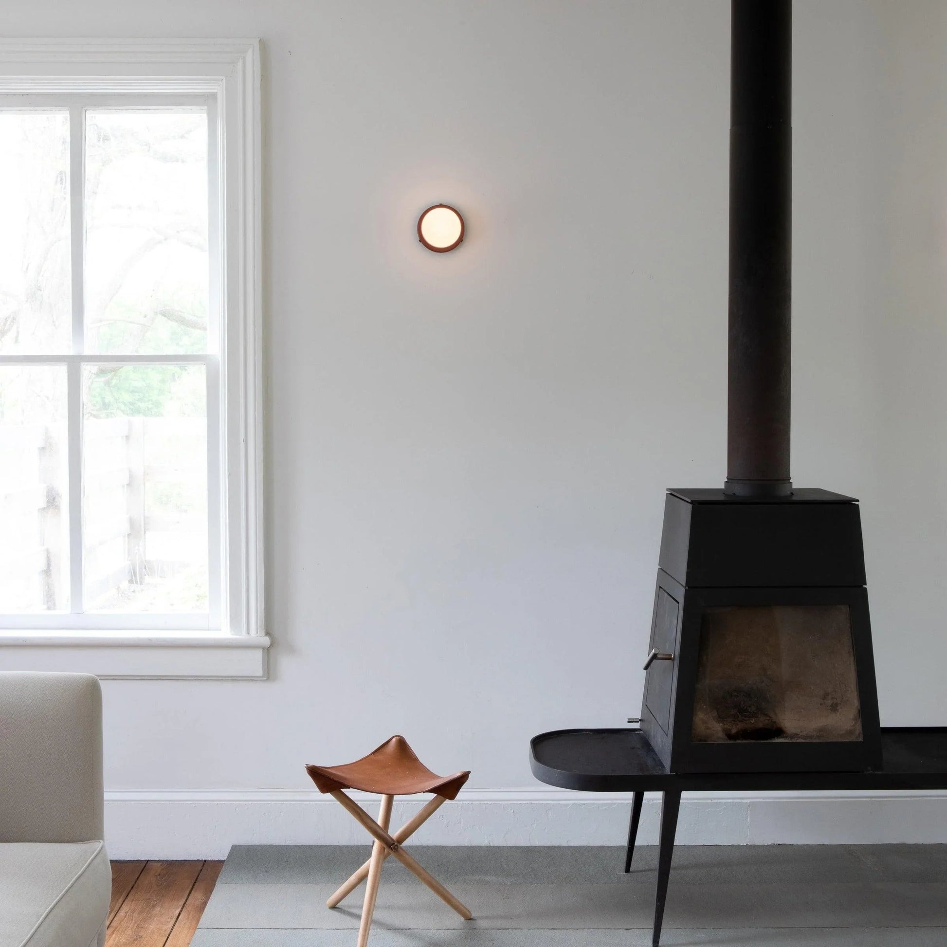 Glass Globe Wall Sconce - Modern LED Wall Light - Stylish Fixture - Image 3