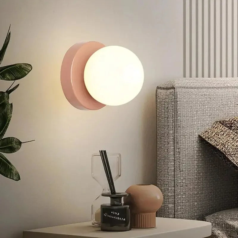 Glass Globe Wall Sconce - Modern LED Wall Light - Stylish Fixture - Image 4