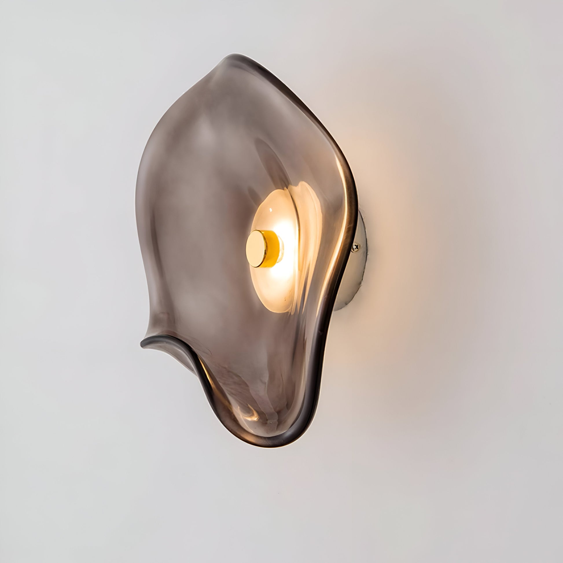Glass Wall Sconce - Japandi Style - Modern LED Wall Light - Lasson Living - Image 1