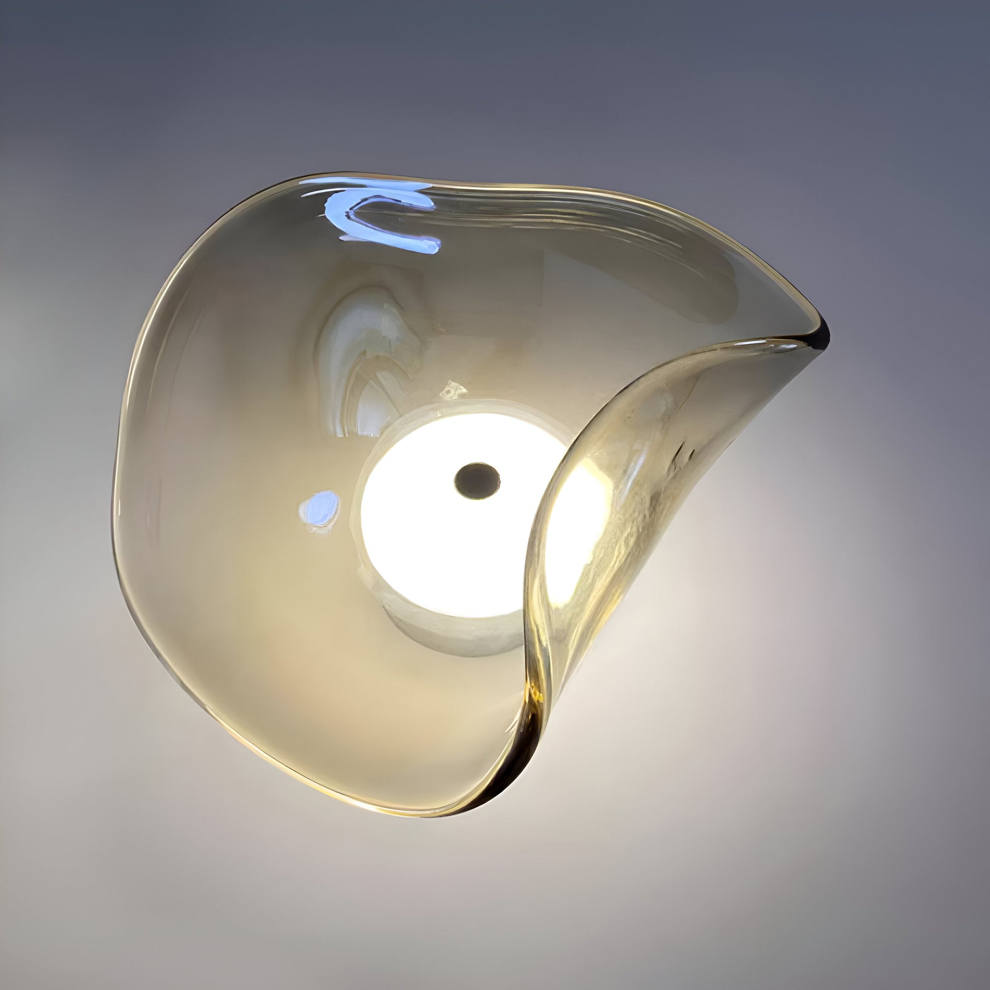 Glass Wall Sconce - Japandi Style - Modern LED Wall Light - Lasson Living - Image 4