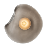 Glass Wall Sconce - Japandi Style - Modern LED Wall Light - Lasson Living