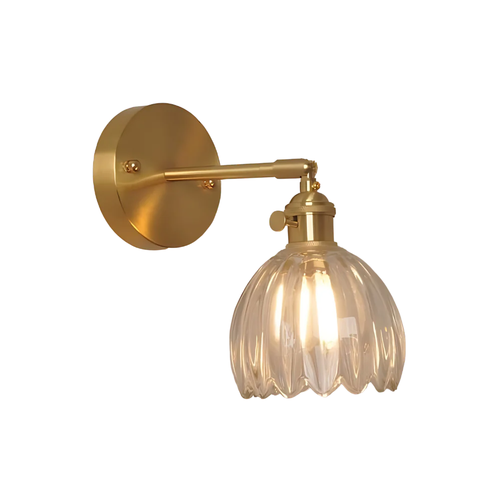 Glass Wall Sconce - Stylish Wall Lamp - Elegant Lighting Fixture - Image 7