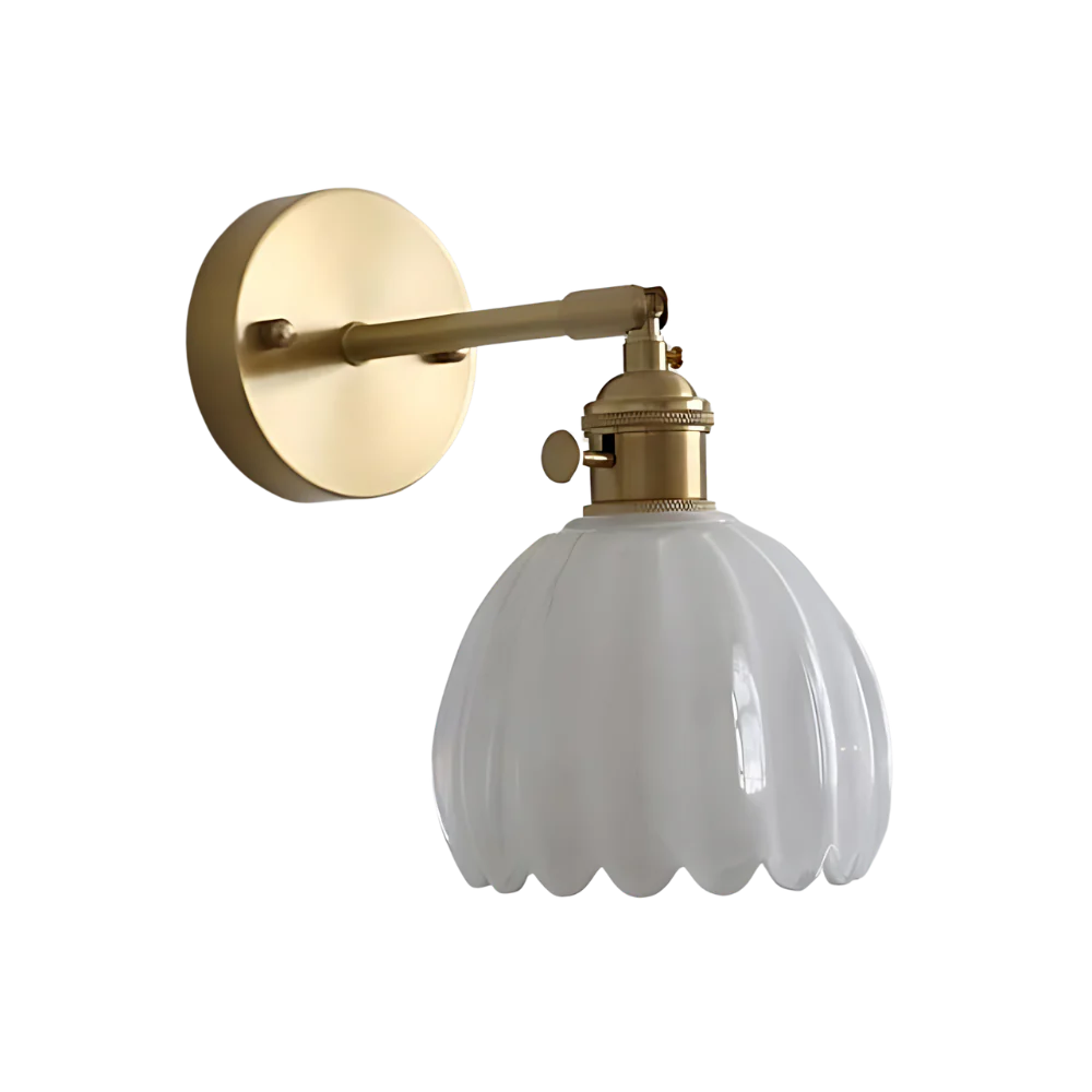 Glass Wall Sconce - Stylish Wall Lamp - Elegant Lighting Fixture - Image 8