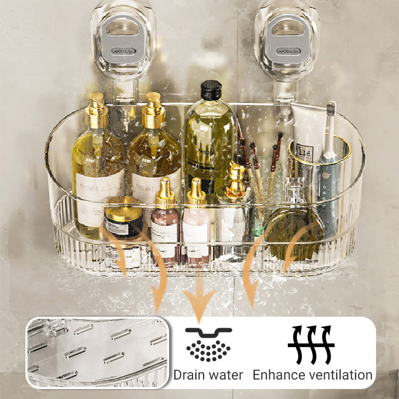 GlideHold OrganizerRack: Organizer Storage Rack with Water Drainage Holes