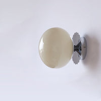 Globe Glass Wall Lamp - Modern Sconce Lighting - Minimalist Style