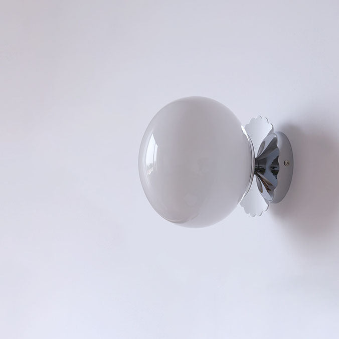 Globe Glass Wall Lamp - Modern Sconce Lighting - Minimalist Style - Image 8