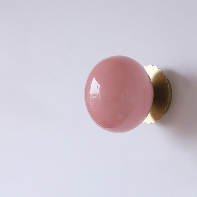 Globe Glass Wall Lamp - Modern Sconce Lighting - Minimalist Style - Image 9