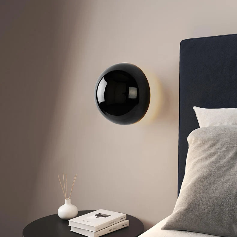 Globe Glass Wall Sconce - Elegant LED Wall Light - Modern Lighting Fixture - Image 4