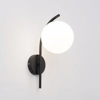 Globe Glass Wall Sconce - Modern Arc Wall Light - Stylish Nordic Design