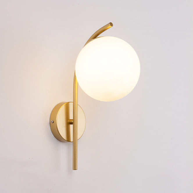 Globe Glass Wall Sconce - Modern Arc Wall Light - Stylish Nordic Design - Image 6
