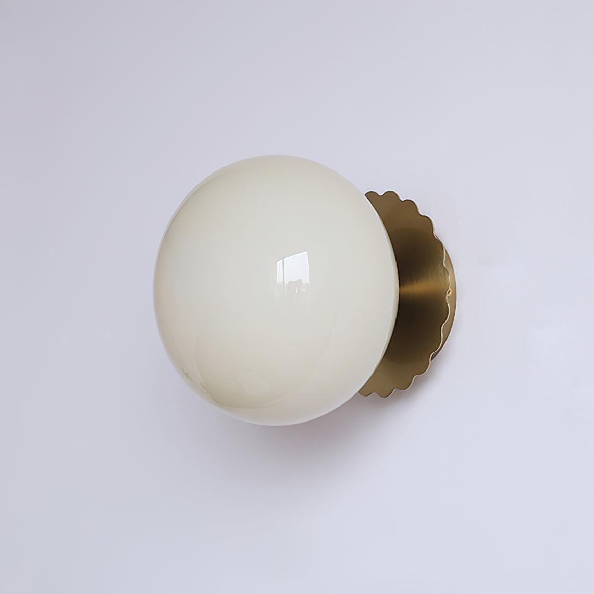 Globe Glass Wall Sconce - Stylish Iron Fixture - Modern Lighting - Image 6