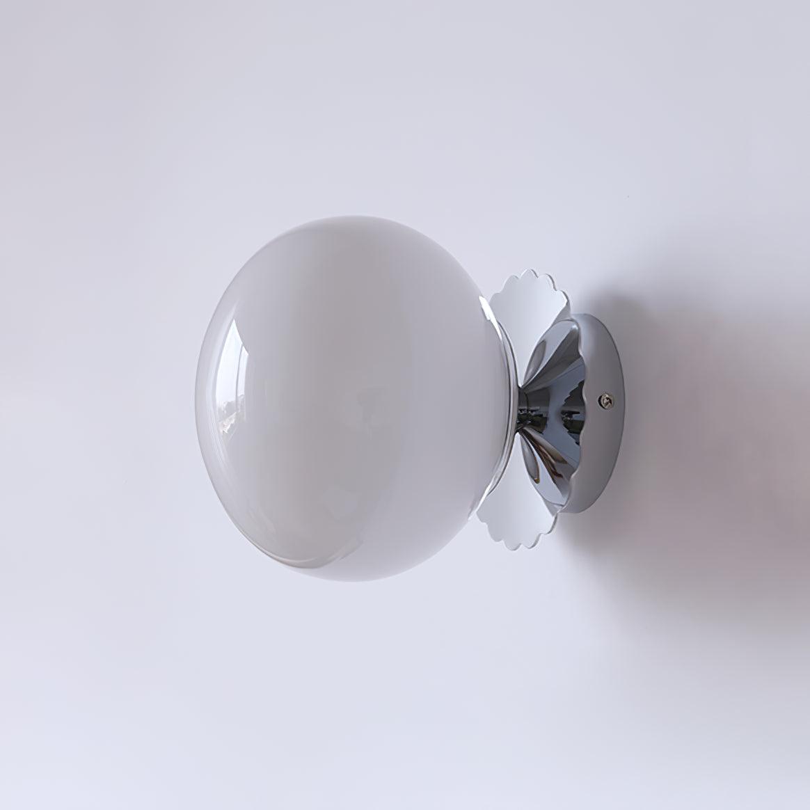 Globe Glass Wall Sconce - Stylish Iron Fixture - Modern Lighting - Image 9