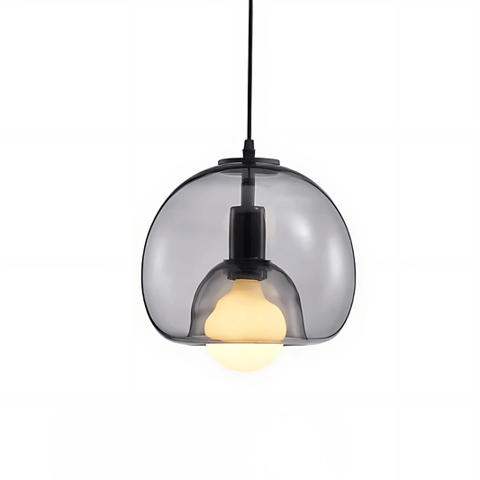 Globe Pendant Light - Hand Blown Glass - Modern Style - Image 1