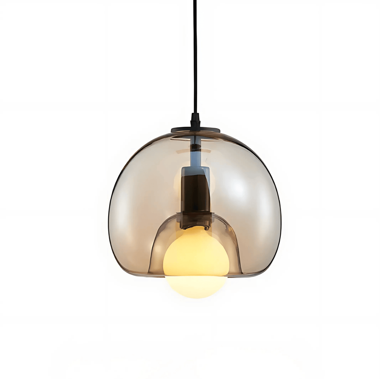 Globe Pendant Light - Hand Blown Glass - Modern Style - Image 7