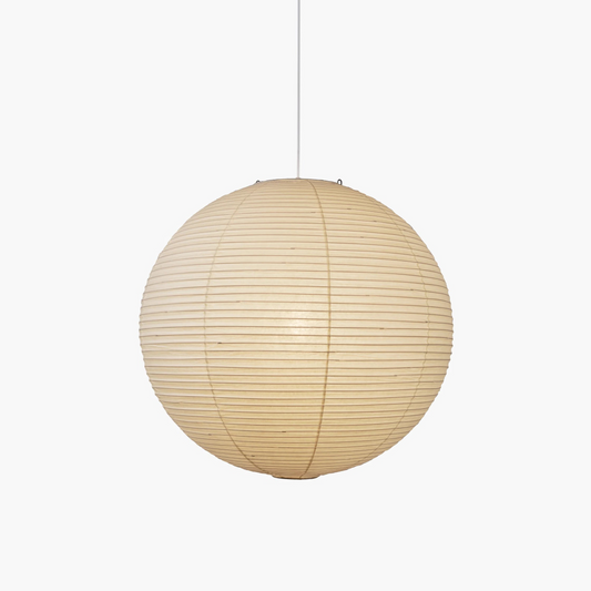 Globe Pendant Light - Round Paper Lantern - Stylish Hanging Lamp - Image 1