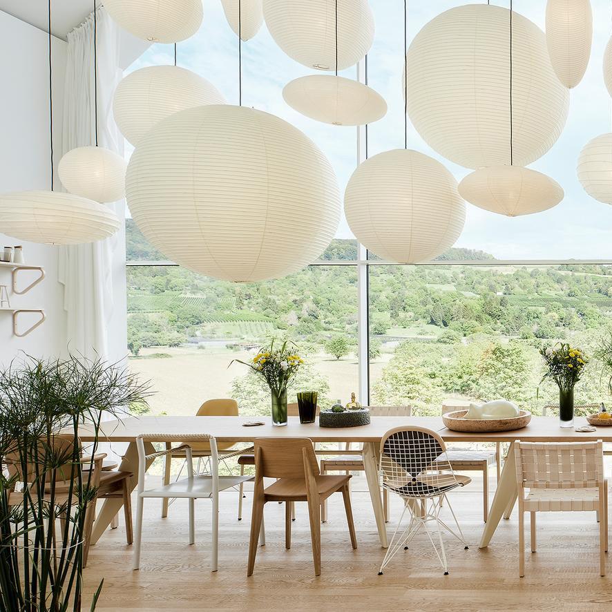 Globe Pendant Light - Round Paper Lantern - Stylish Hanging Lamp - Image 3