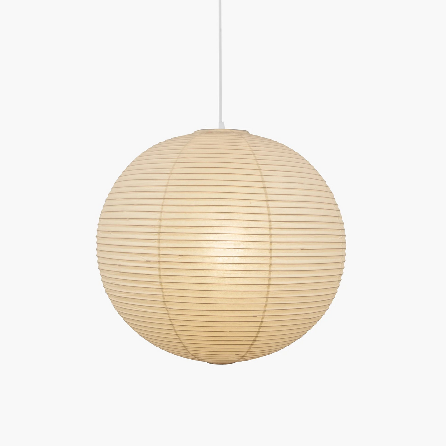 Globe Pendant Light - Round Paper Lantern - Stylish Hanging Lamp - Image 6
